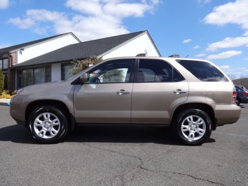 No reserve 2004 acura mdx touring tech awd 4wd 3.5l navi dvd 3rd row one owner
