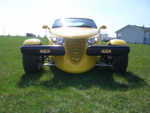 2000 plymouth prowler &amp; matching ajax trailer