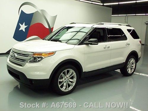 2012 ford explorer 4x4 7-pass leather dual sunroof 21k texas direct auto