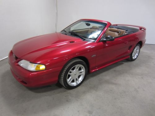 1998 mustang gt convertible leather auto 4.6l v8  80 pix