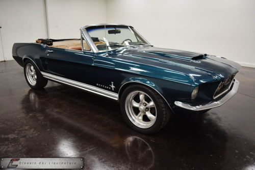 1967 ford mustang convertible fuel injected 5.0 aod power disc brakes power top
