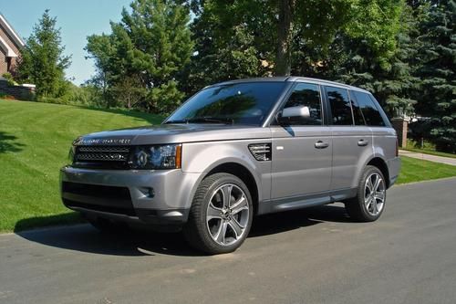 2012 range rover sport supercharged - orkney gray metallic - loaded with options