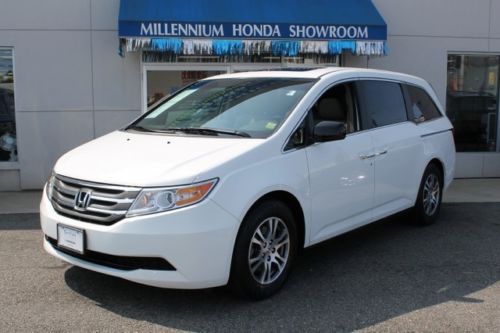 Honda certified preowned odyssey heated leather seats backup camera