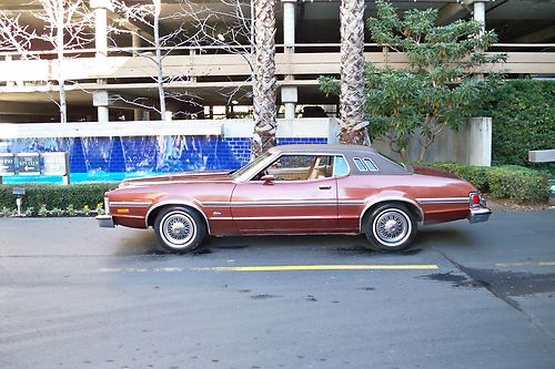1975 ford torino elite coup,original,one owner,low miles calif title,real nice