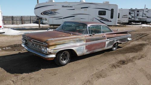 59 impala hardtop project complete/3 speed overdrive/283