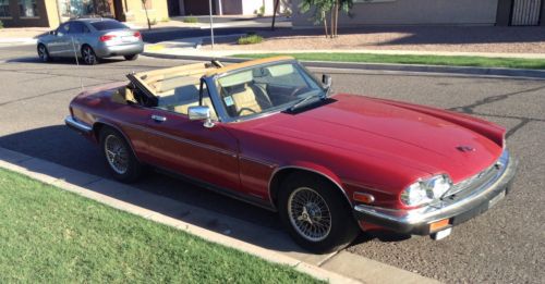 1987 jaguar xjs v12 convertible 4 seater very rare coach builder limited 1 of 40