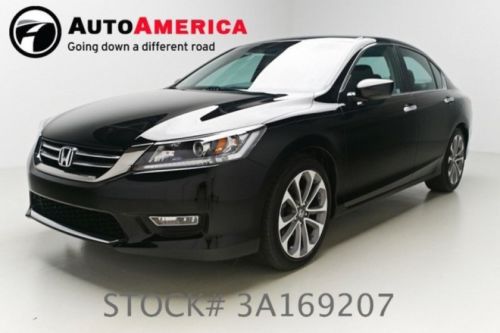 2013 honda accord sdn sport 8k low miles rearcam bluetooth usb one 1 owner aux