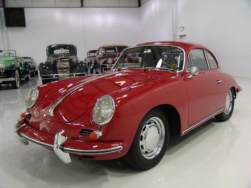 1963 porsche 356 b 1,600 s coupe, 3 owner, matching #'s, 4-wheel disc brakes!