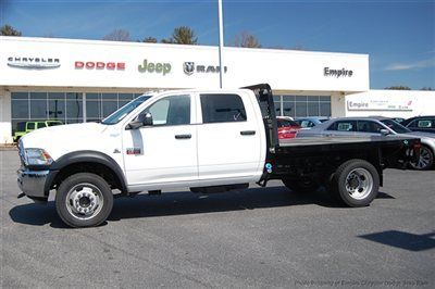 Save at empire dodge on this new flat bed 4500 crew cummins auto 4x4