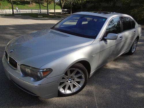 2003 bmw 745li ,with navigation super clean &amp; running perfect*no reserve*
