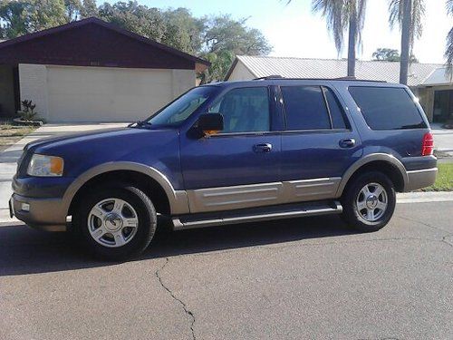2004 ford expedition eddie bauer sport utility 4-door 4.6l, one owner, private!