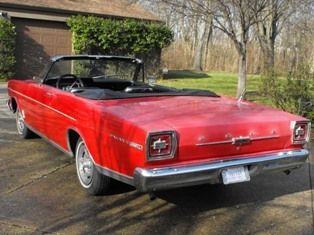 Ford - classic 1966 galaxie 500 xl red convertible