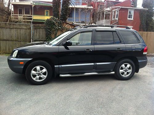 2005 hyundai santa fe one owner - body &amp; engine excellent mostly highway driving