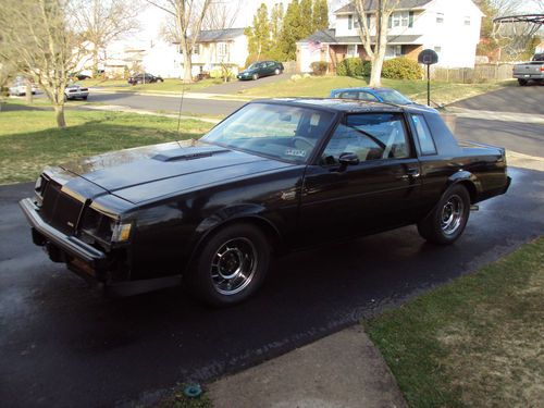 1987 buick grand national .turbo ,t-tops