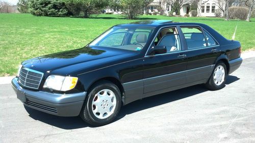 1995 s420 mercedes 80k black immaculate spotless new rare no s500 600 rolls bmw