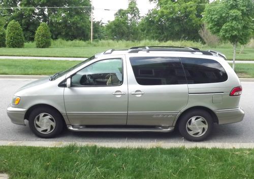 2002 toyota sienna xle loaded tow package
