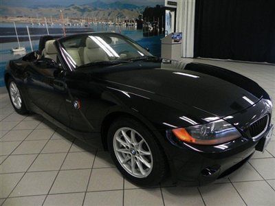 2004 z4 2.5i black automatic leather clean