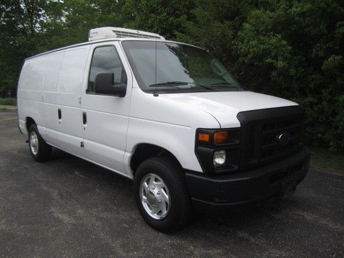2008 ford e-150 refrigerated reefer cargo van 4.6l v8 auto a/c all power options