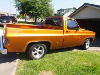 1978 chevy 1/2 ton pickup truck low mileage, custom tires, new engine!