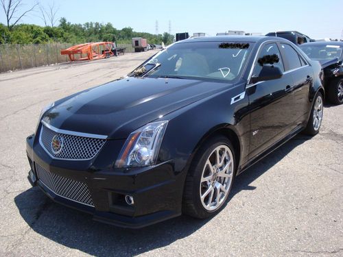 2012,cadillac,cts-v,cts,v,wrecked,wreck,damaged,repairable,salvage,clear title