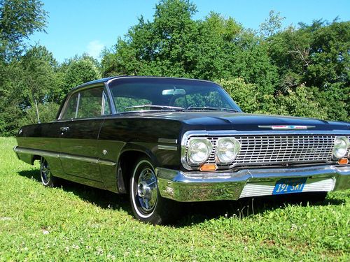 1963 chevy impala ss california car 327 4 speed restore project