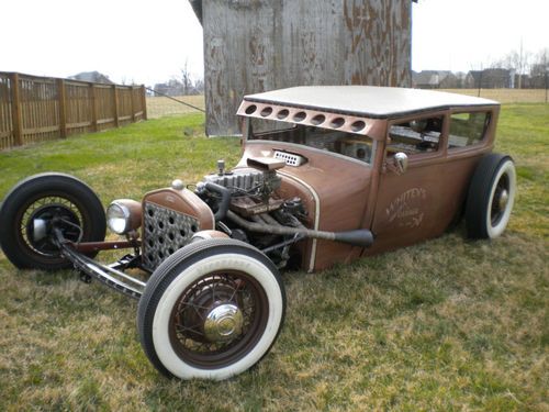1927 ford model t slammed street rod old school rod show car low reserve