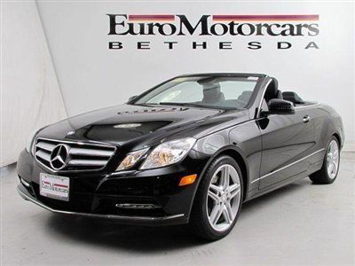 Keyless go navigation convertible new cabriolet black leather 14 amg 11 used cpo