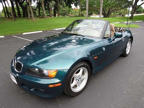 1997 5 speed - one owner, florida car - 73k miles - boston green w/ cd chgr