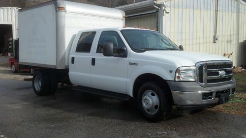 2005 ford f350 f 350 crew cab box truck, lift gate, not 3500 or f450, loaded