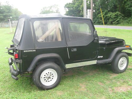 1989 jeep wrangler base sport utility 2-door 2.5l