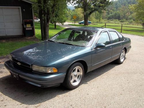 1996 chevrolet impala ss rare color, 2 owner, clean!!