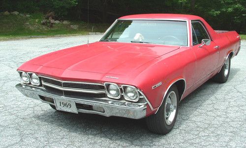 No reserve - 1969 chevy camino, 66k, worked 350 v8, classic muscle, not chevelle