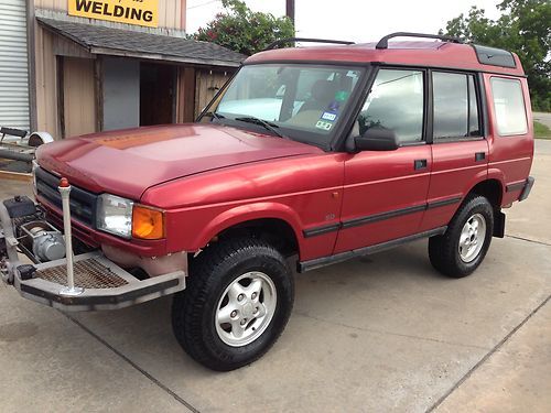 1999 land rover 4x4 jeep deer hunting vehical