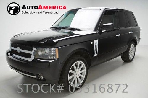54k low miles supercharged v8 black with tan leather nav sunroof loaded