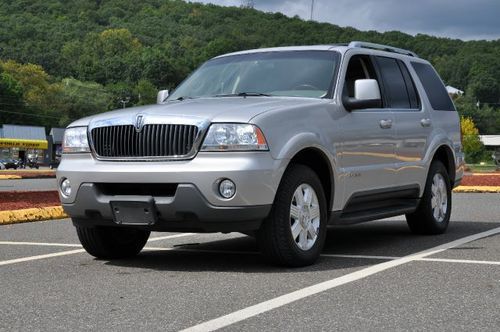 2003 lincoln aviator awd sport utility 4-door 4.6l no reserve only 78k one owner