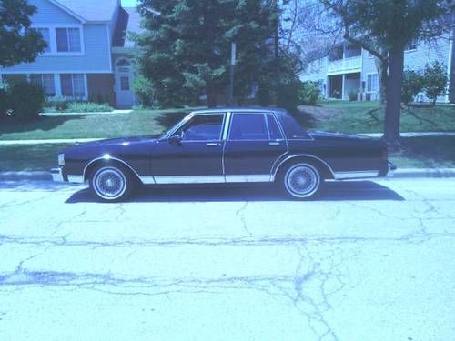 1987 chevrolet caprice classic  brougham *only 53k miles *