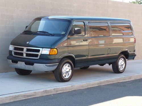 1999 dodge ram 2500 van passenger van. rear a/c. power windows/locks