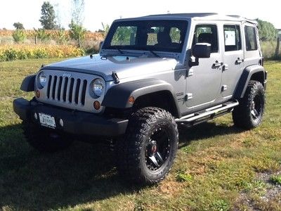 4x4, sport, 4wd, low miles, unlimited, new! lifted worx wheel package,