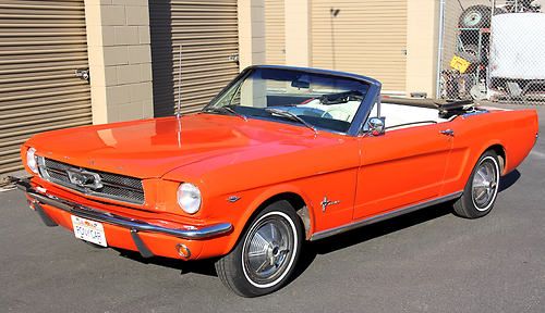 1965 mustang convertible, v8 automatic power steering, one owner original car