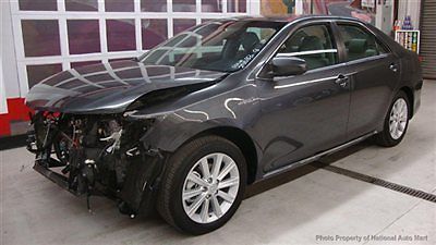 No reserve in az-2013 toyota camry hybrid gas/electric wrecked-lot drives