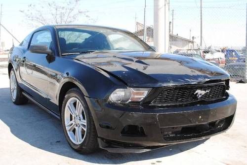 2010 ford mustang v6 coupe damaged fixer priced to sell nice unit export welcome