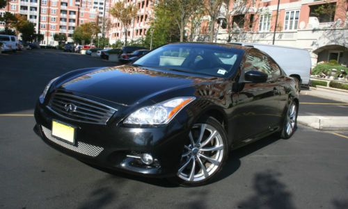 2008 08 infiniti g37 sport g37s coupe low miles navi bose 19&#034; fully loaded nr