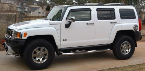 2008 hummer h3 4wd suv luxury chrome towing moonroof heated leather seats