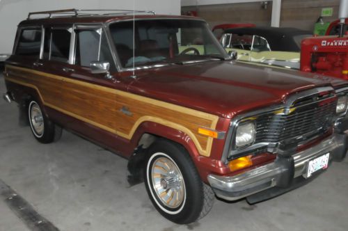 1985 jeep grand wagoneer 1 owner 50,000 miles immaculate