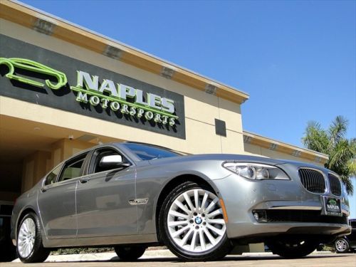 2012 bmw 750i xdrive cold weather package, luxury seating, driver assistance
