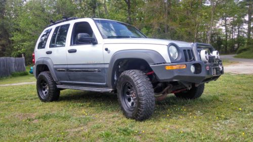 2002 jeep liberty sport sport utility 4-door 3.7l lifted with many extras l@@k