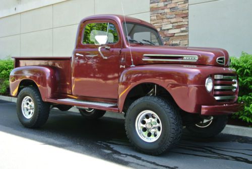 1950 ford f1 4x4 chasis auto ford 351 v8 mickey thompson&#039;s