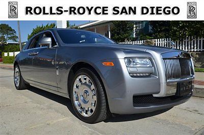 2014 rolls-royce ghost. jubilee silver over black interior. loaded with options!
