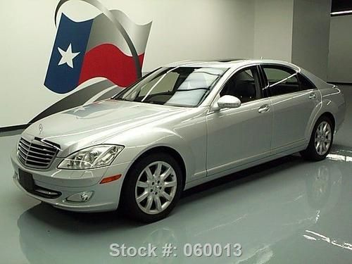 2007 mercedes-benz s550 p1 sunroof nav climate seat 59k texas direct auto