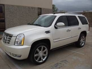 2007 cadillac escalade awd-power running boards-navi-dvd-moon-one owner